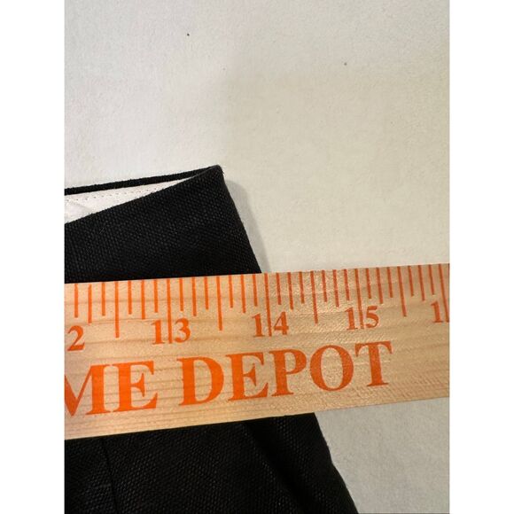 Aritzia Effortless Pant Black Cruise Linen Blend, size 4 - Picture 8 of 9